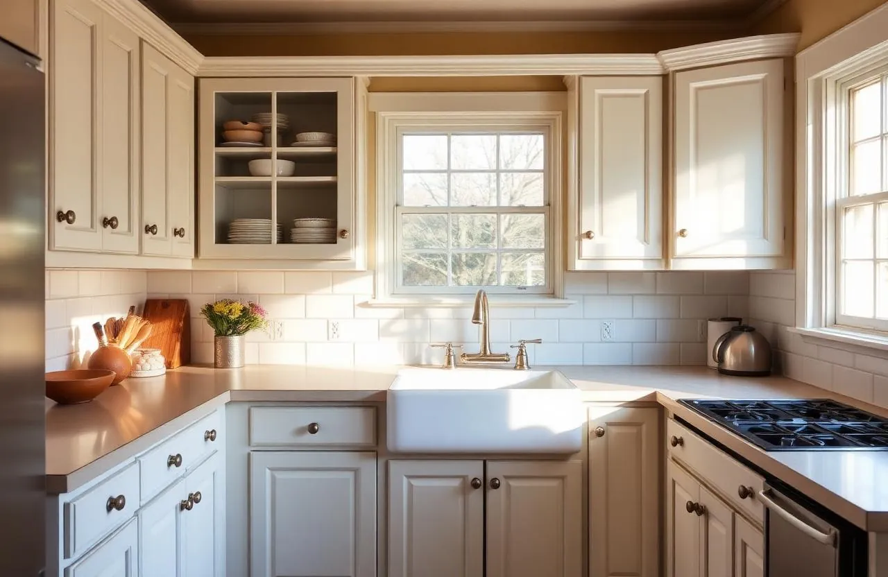 Refinished kitchen in Painesville, OH