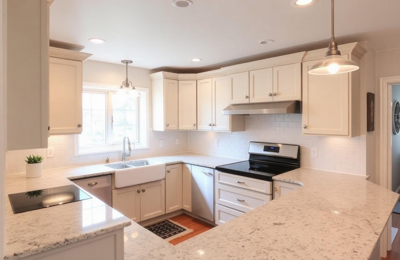 Updated kitchen in Wickliffe, OH
