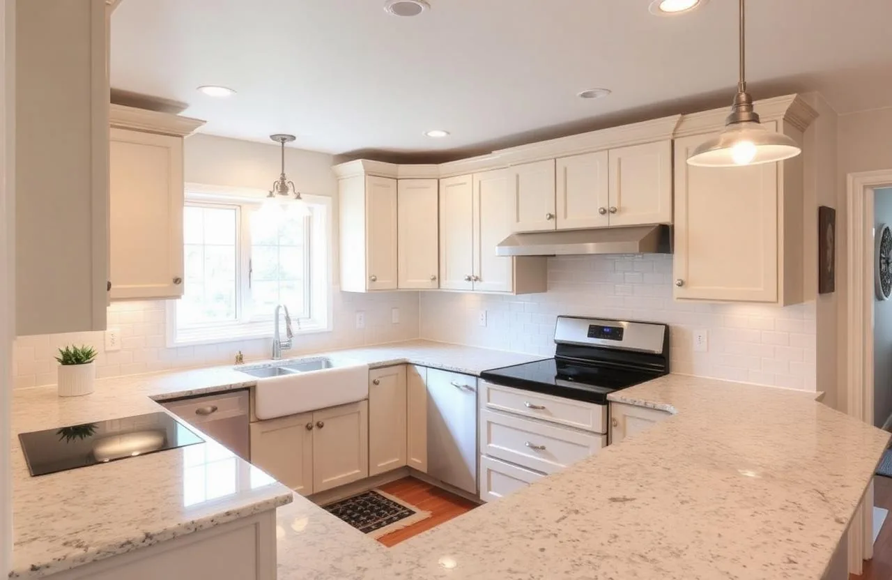 Updated kitchen in Wickliffe, OH