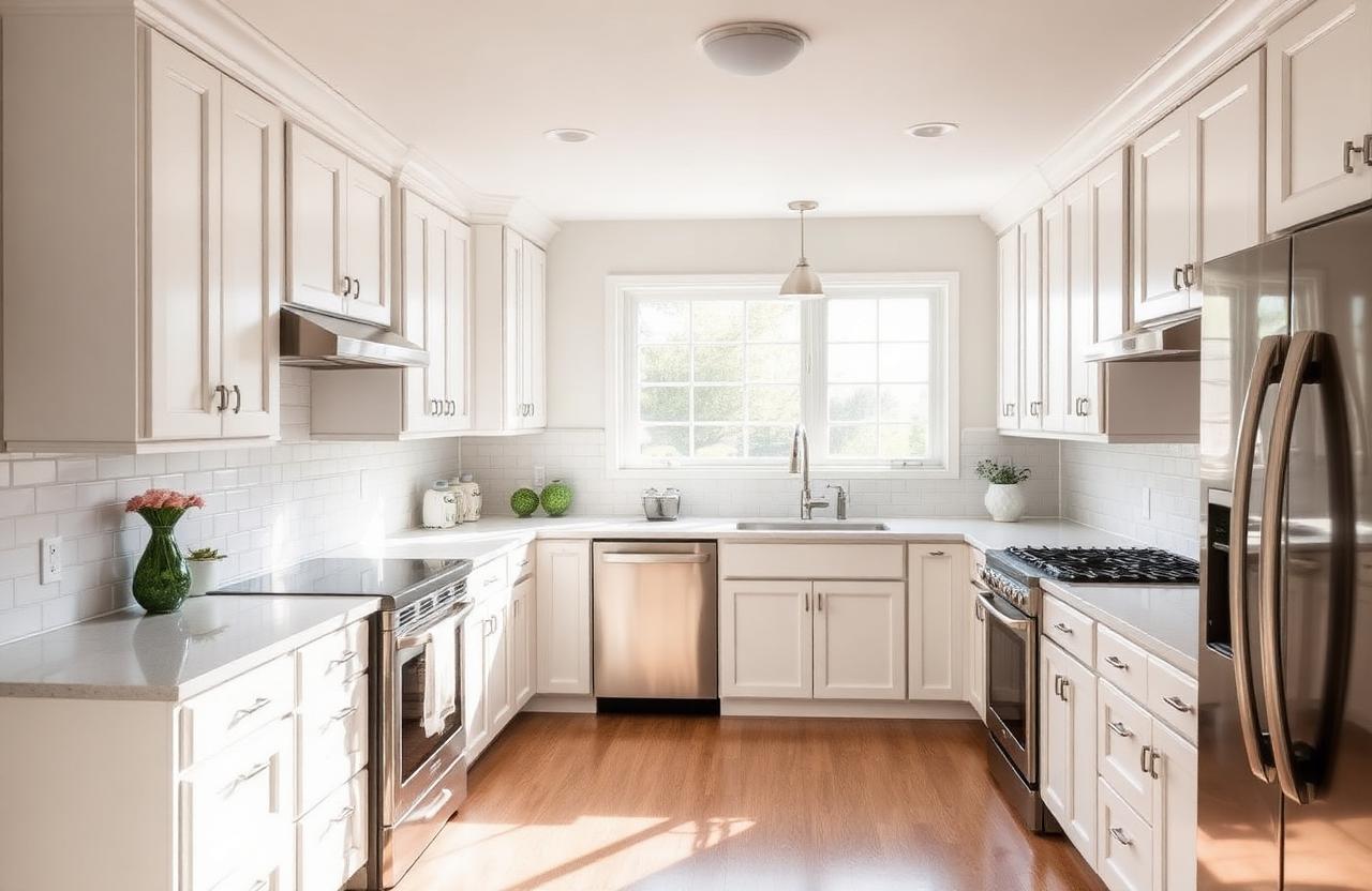 Remodeled kitchen in Mentor, OH