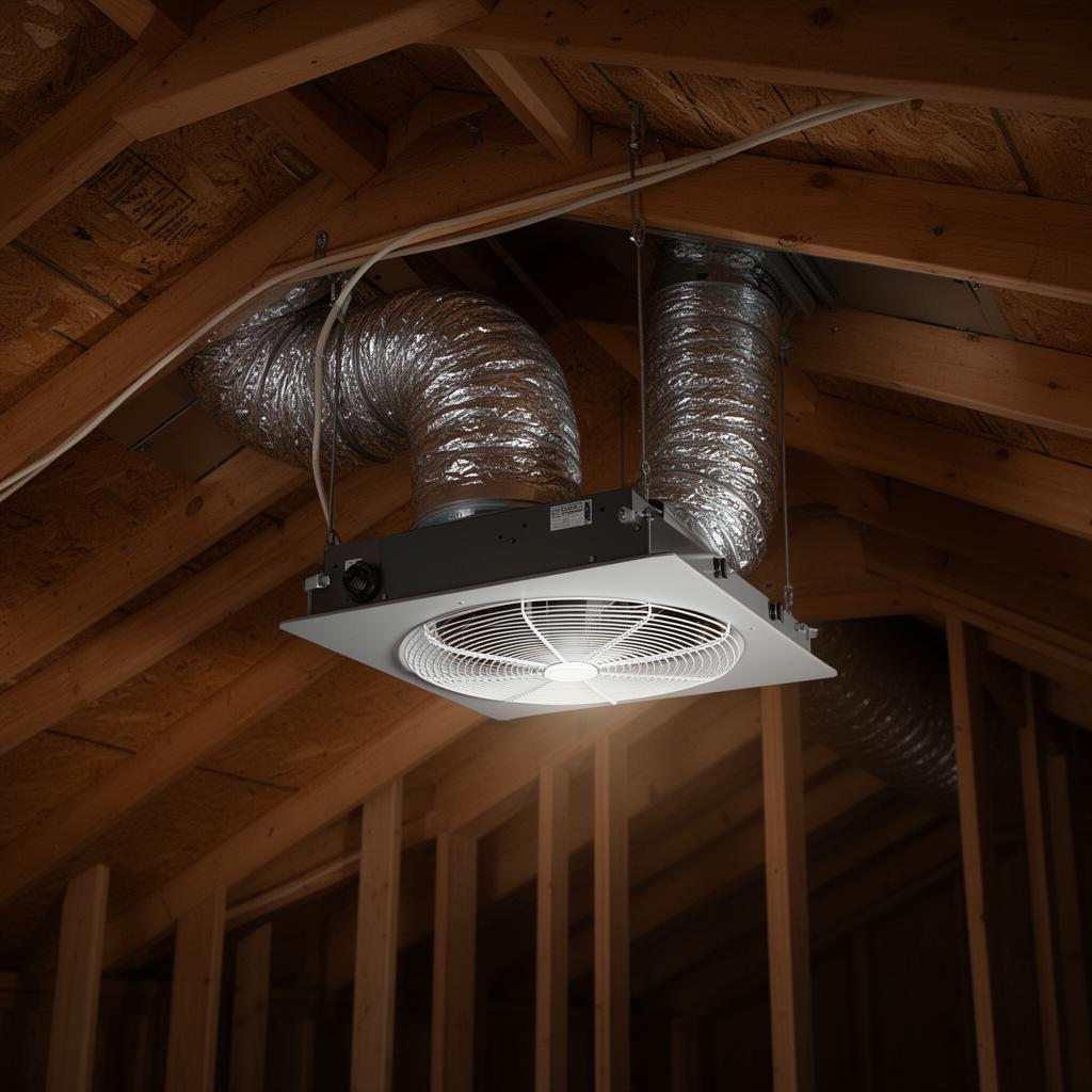 Quiet Cool Whole Home Fans